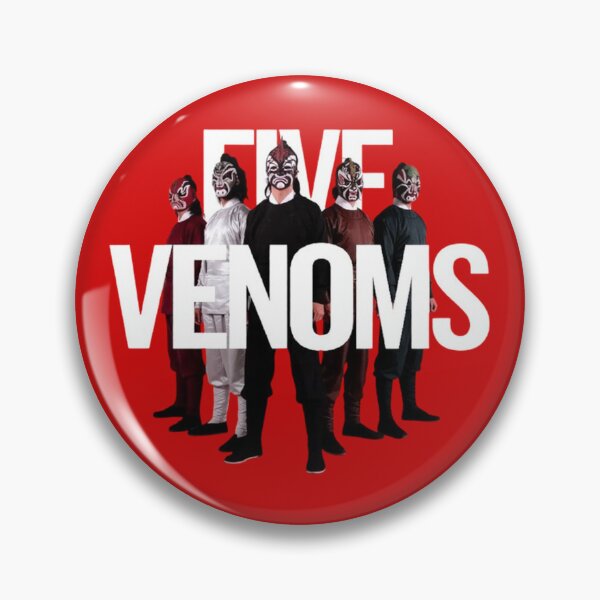 Item preview, Five Vemoms designed and sold by MovieMayhem.