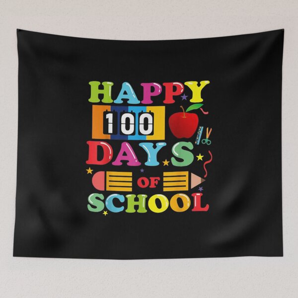 Item preview, 100 Days Of School Happy designed and sold by goombi-creative.