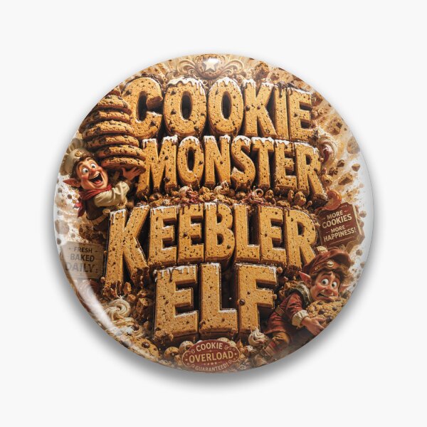 Item preview, Cookie Monster Keebler Elf designed and sold by AxentraThreadss.