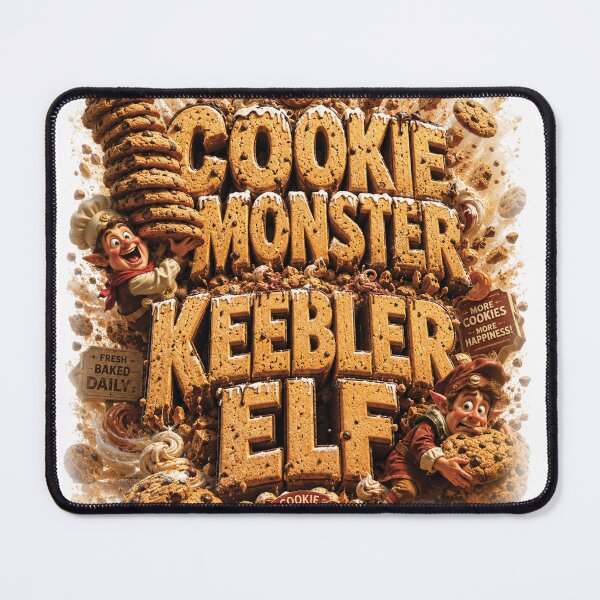 Item preview, Cookie Monster Keebler Elf designed and sold by AxentraThreadss.