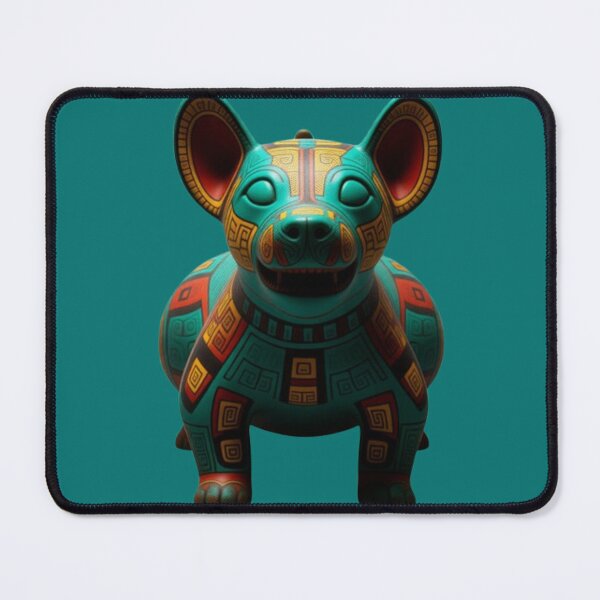 Item preview, Aztec Dog Sculpture designed and sold by Kirrindy Designs.