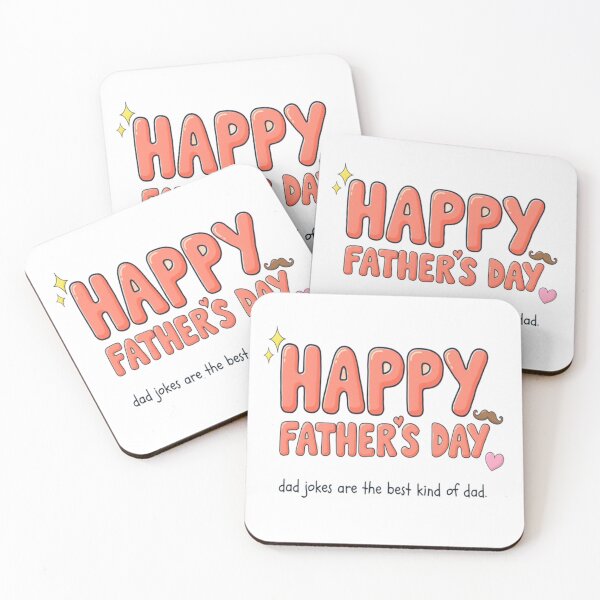 Item preview, Happy Father's Day – Dad Jokes Are the Best Kind of Dad Joke Funny Father's Day Design designed and sold by InspiredCreatives.