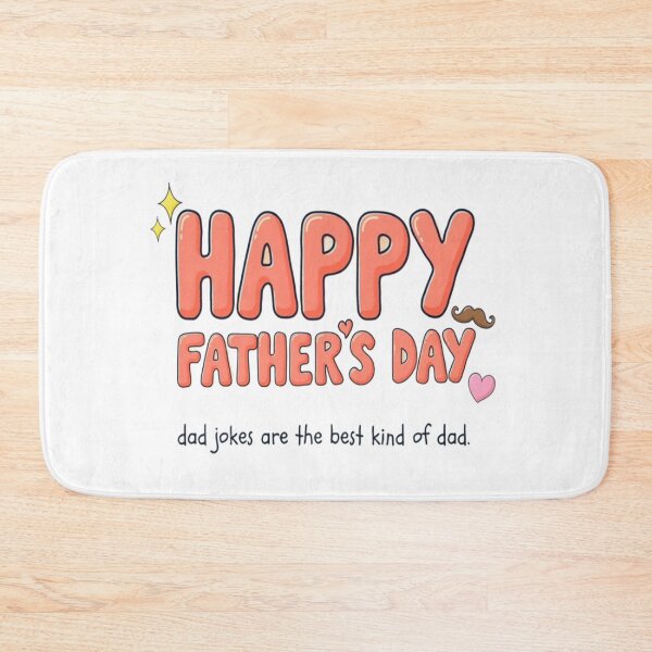 Item preview, Happy Father's Day – Dad Jokes Are the Best Kind of Dad Joke Funny Father's Day Design designed and sold by InspiredCreatives.