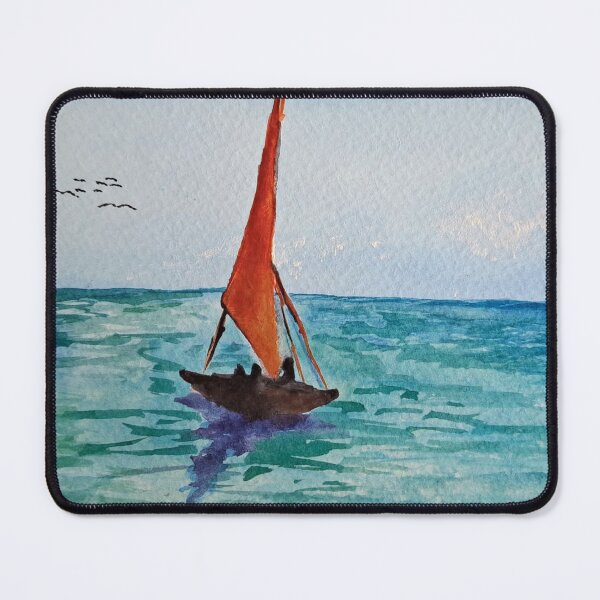 Item preview, Sailing Tranquil Waters designed and sold by Art Mill Collective.