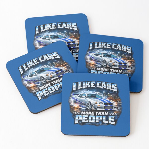 Item preview, I like cars more than people designed and sold by TMTD Productions.