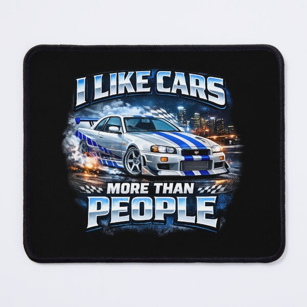Item preview, I like cars more than people designed and sold by TMTD Productions.