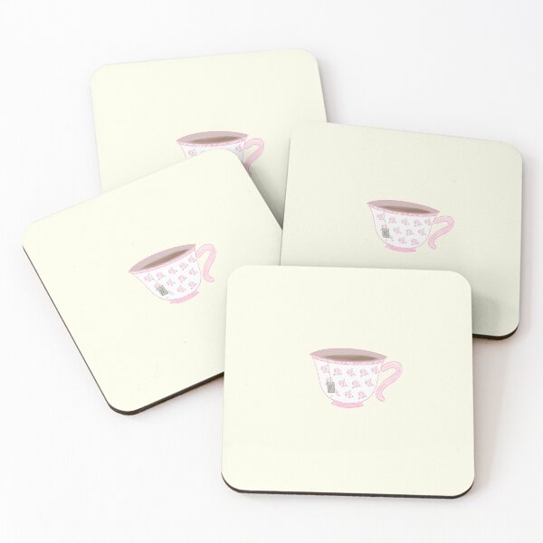 Item preview, Aesthetic floral tea cup designed and sold by SnailTrailCo.