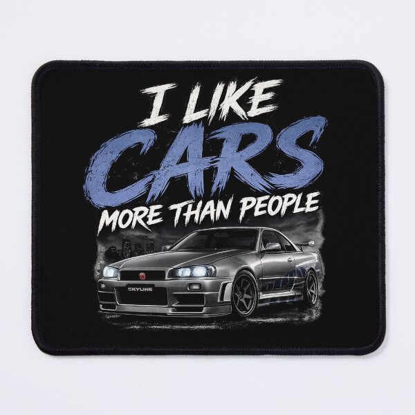 Item preview, I like cars more than people designed and sold by TMTD Productions.