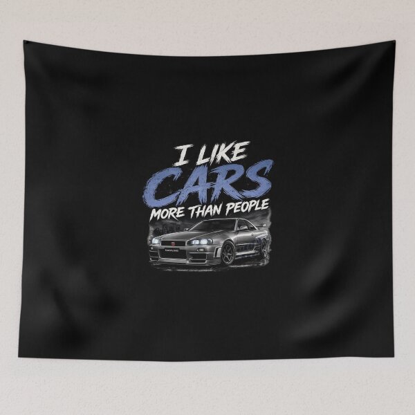 Item preview, I like cars more than people designed and sold by TMTD Productions.