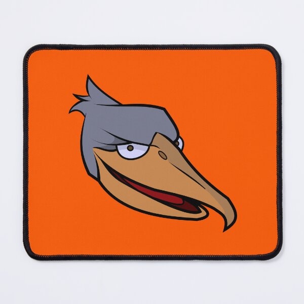 Item preview, Smug Shoebill Face | Funny Cartoon Bird Expression designed and sold by MechanicalART.