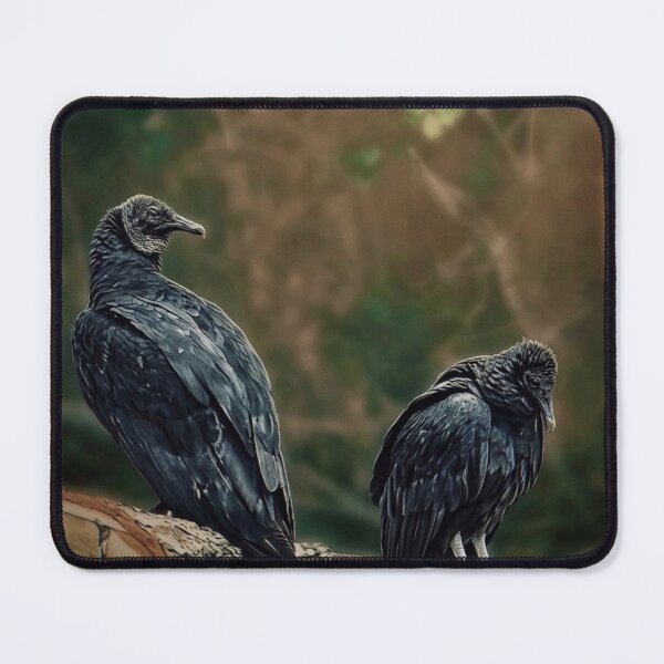 Item preview, Wild Black Vultures | EDINSTEPPE Collection designed and sold by E D I N S T E P P E.