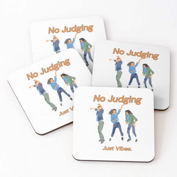 Item preview, No Judging, Just Vibes. designed and sold by chapaillini.