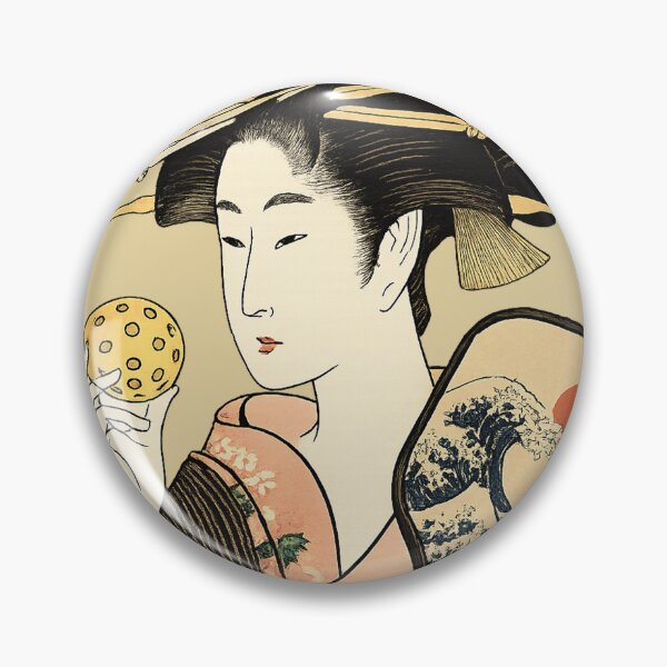 Item preview, Japanese Ukiyo-e Art Pickleball designed and sold by Pickleball Globe.