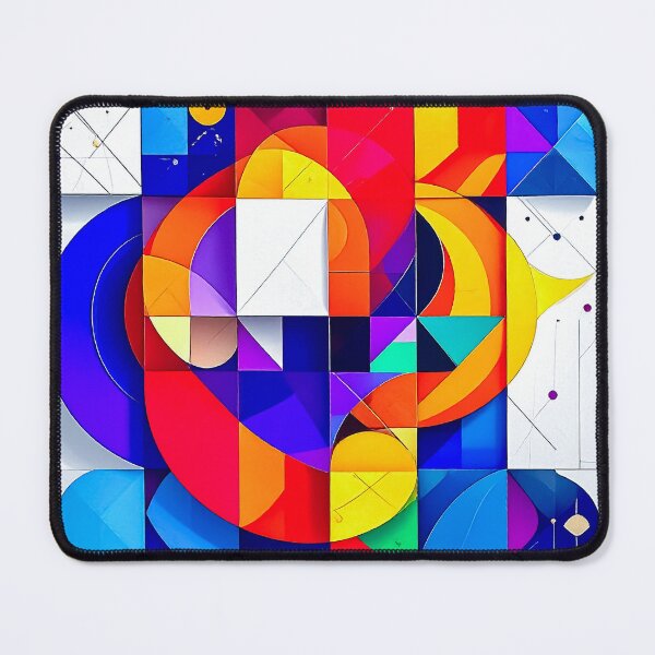 Item preview, Vibrant Geometric Mosaic Abstract Pattern designed and sold by NizuCaCi.