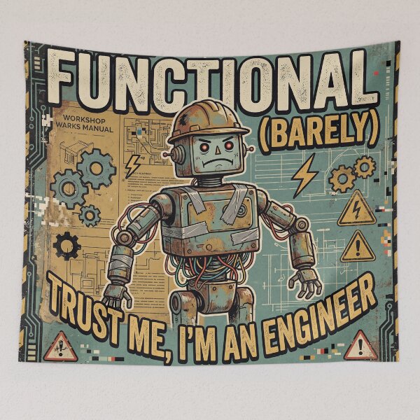 Item preview, Functioning Mostly Fine Robot  designed and sold by Dream Capsules.