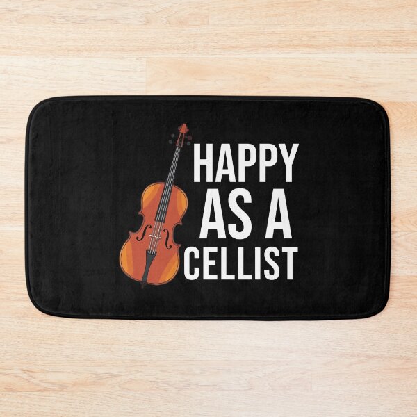 Item preview, Happy As A Cellist designed and sold by HappyDelights.