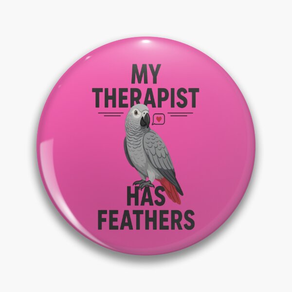 Item preview, African Grey Parrot My Therapist Has Feathers Exotic Bird Lover Gift designed and sold by Max Store.