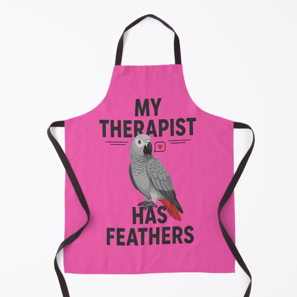Item preview, African Grey Parrot My Therapist Has Feathers Exotic Bird Lover Gift designed and sold by Max Store.
