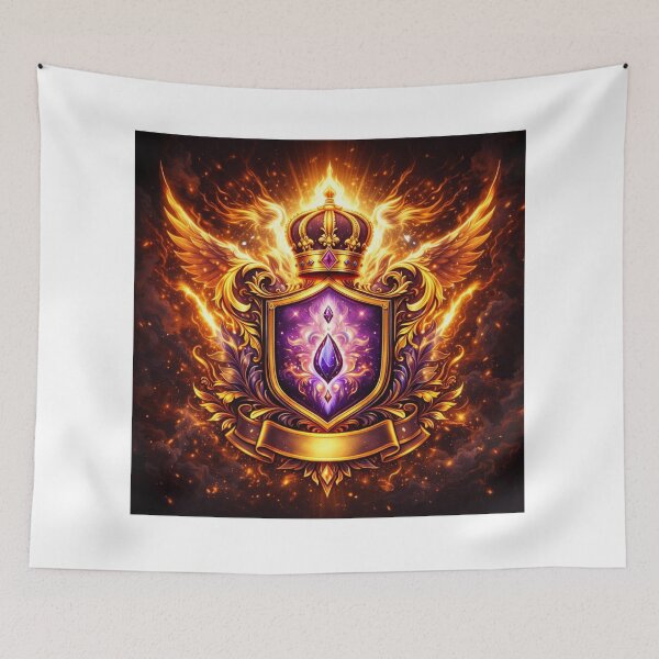 Item preview, Majestic Crown of the Almighty – Fire & Glory designed and sold by MastersDesignNk.