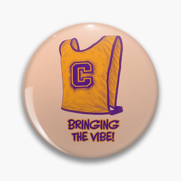 Item preview, Centre - Netball - Bringing the Vibe! designed and sold by Hello Bee Bee.