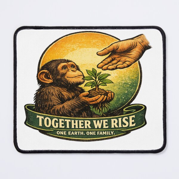 Item preview, Together We Rise Earth Unity Design designed and sold by Dresut.