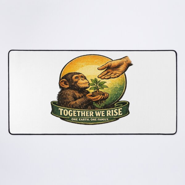 Item preview, Together We Rise Earth Unity Design designed and sold by Dresut.