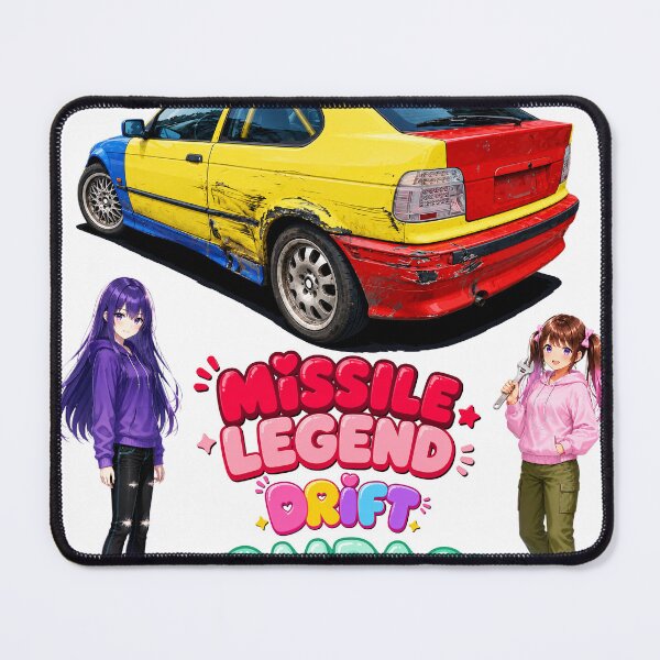 Item preview, Kawaii Drift Missile: Compact Legend & Anime Mechanic Girls designed and sold by AKIHABARAMOTORS.