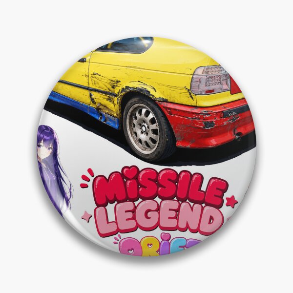 Item preview, Kawaii Drift Missile: Compact Legend & Anime Mechanic Girls designed and sold by AKIHABARAMOTORS.