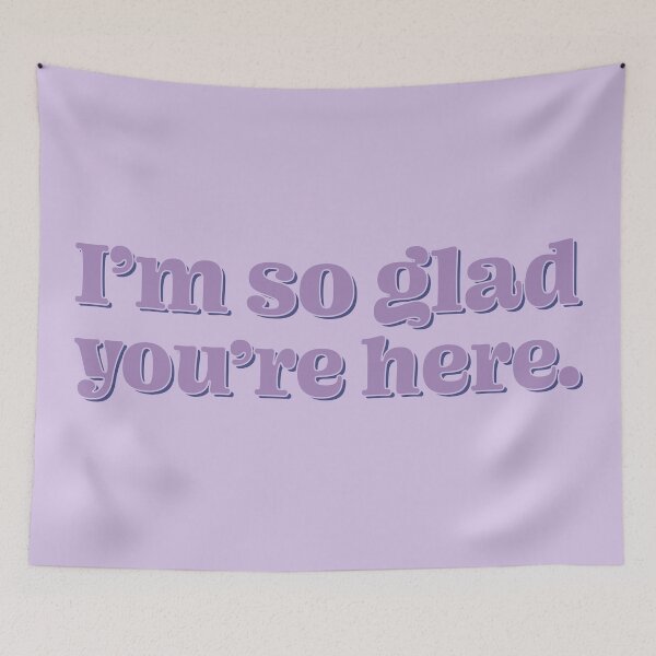 Item preview, I'm So Glad You're Here - Heather designed and sold by sillyjess.