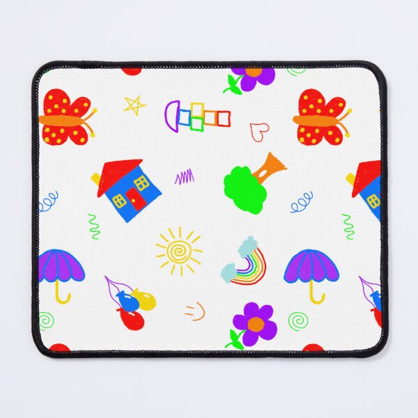 Item preview, Whiteboard Chalk Doodle Pattern | Schoolhouse Drawings | Back to School Teacher Design designed and sold by HaileesHollow.
