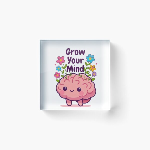 Item preview, 育脳フラワー 〜Grow Your Mind〜 designed and sold by kibounohikari.