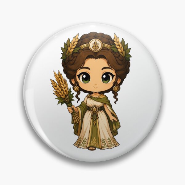 Item preview, Demeter Mythology Mascot Design designed and sold by The Dark Files.