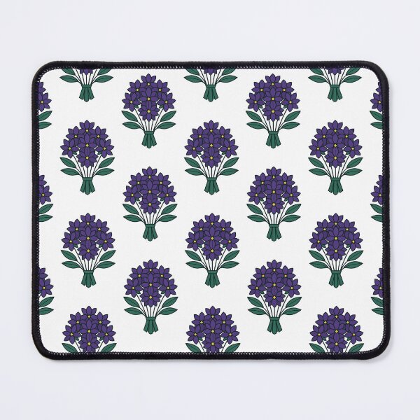 Item preview, Symmetrical Deep Purple Floral Bouquet designed and sold by Fikuall.