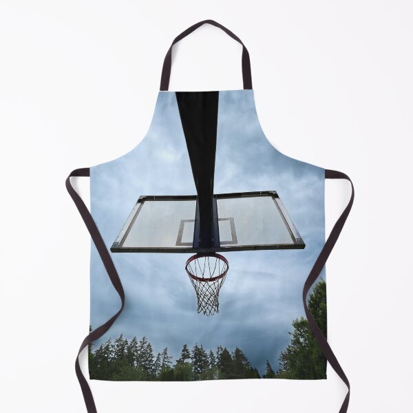 Item preview, Basketball net and backboard against cloudy sky designed and sold by lisavonbiela.
