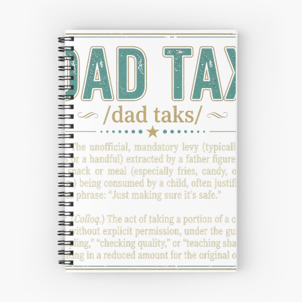 Item preview, DAD_TAX_dictionary_style_graphic_202606080013 designed and sold by KTY-NUSS.