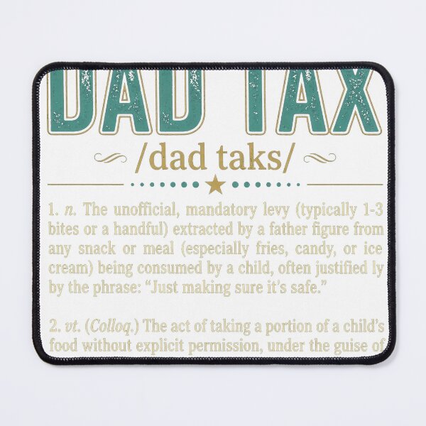 Item preview, DAD_TAX_dictionary_style_graphic_202606080013 designed and sold by KTY-NUSS.