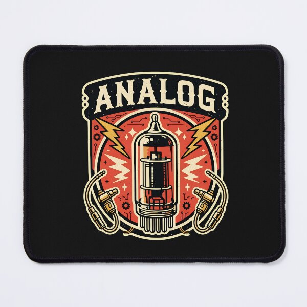 Item preview, Analog Vacuum Tube Vintage Electronics Badge designed and sold by MiniStars9897.