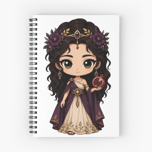 Item preview, Persephone Mythology Mascot Design designed and sold by The Dark Files.