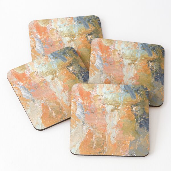 Item preview, Morning Sunrise Illuminating Spring Floral Garden Abstract Painting designed and sold by DEC02.