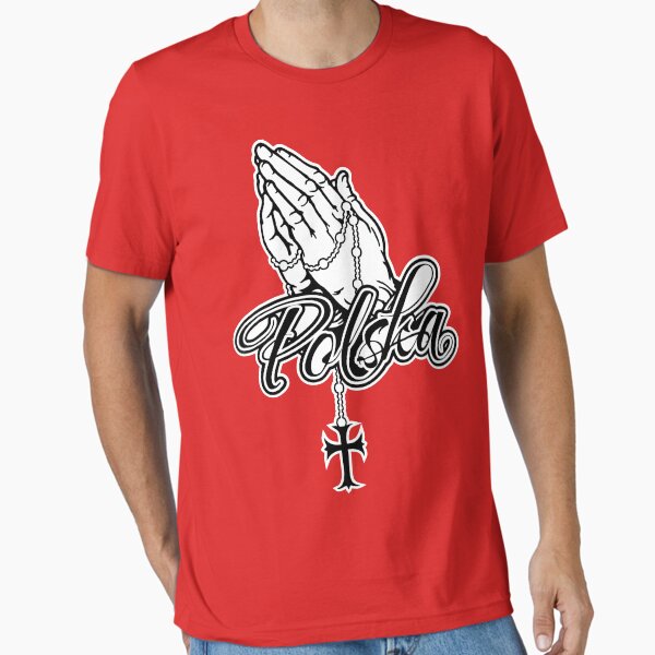 Item preview, Praying Hands with Rosenkranz Polska designed and sold by SeanMilks.