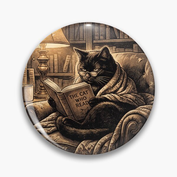 Item preview, Black Cat Reading Club  designed and sold by Dream Capsules.