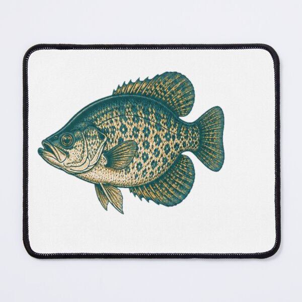 Item preview, Canyon Teal Crappie designed and sold by TJT-GRAPHIX.