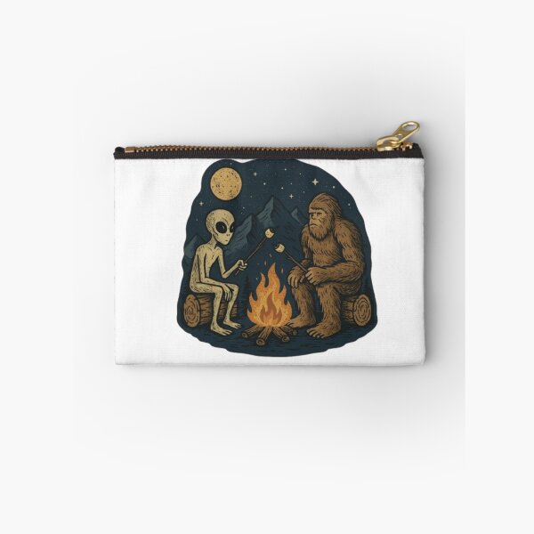 Item preview, Cozy Campfire | Alien And Bigfoot Campfire | Ufo | Believe designed and sold by stzl26.