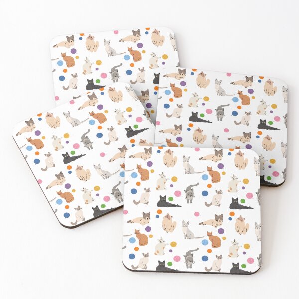 Item preview, Cute Cat Pattern designed and sold by laufeves.