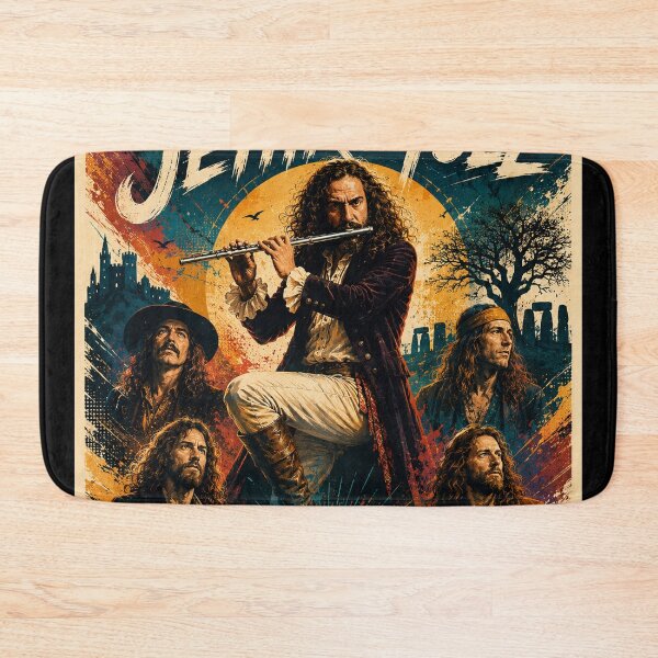 Item preview, Jethro Tull Concert Tribute Poster designed and sold by gratia82.