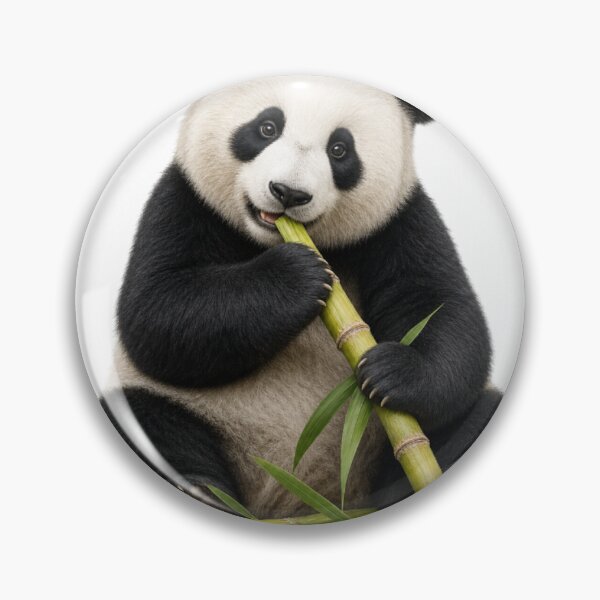 Item preview, Panda enjoying fresh bamboo designed and sold by Printoria365.