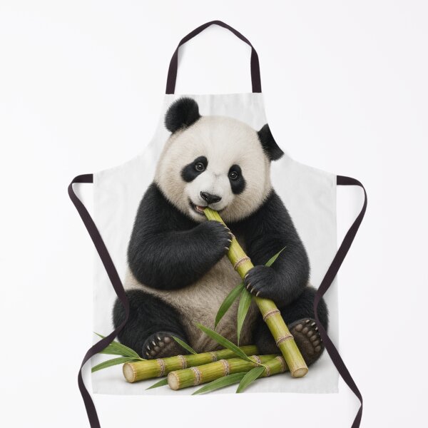 Item preview, Panda enjoying fresh bamboo designed and sold by Printoria365.