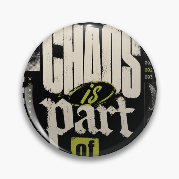 Item preview, Chaos Is Part of Growth – Motivational Streetwear Typography Design designed and sold by NBT-NOVA.
