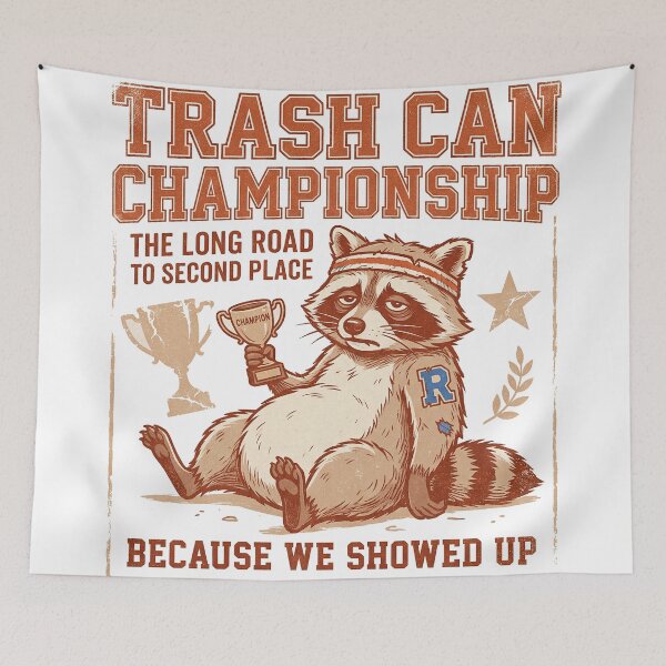 Item preview, Participation Trophy Raccoon  designed and sold by Dream Capsules.