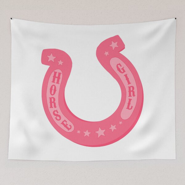 Item preview, Horse Girl Horseshoe Pink designed and sold by CMORRISON12345.